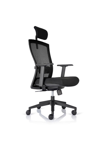 Mercury Crystal | Executive Chairs | Sliding & Height Adjustable Armrest