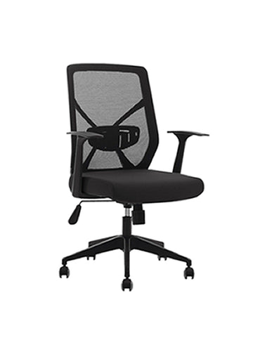 Neptune Spark | Ergonomic Mid Back Mesh Chair | Adjustable Lumbar Support